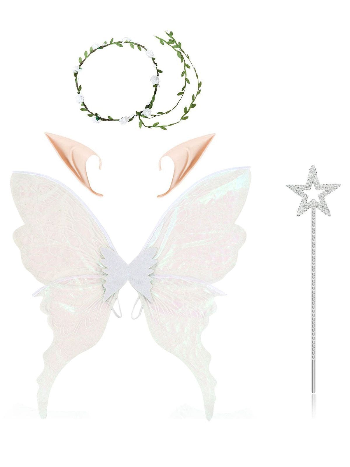 Halloween Magical Fairy Wings Costume Set