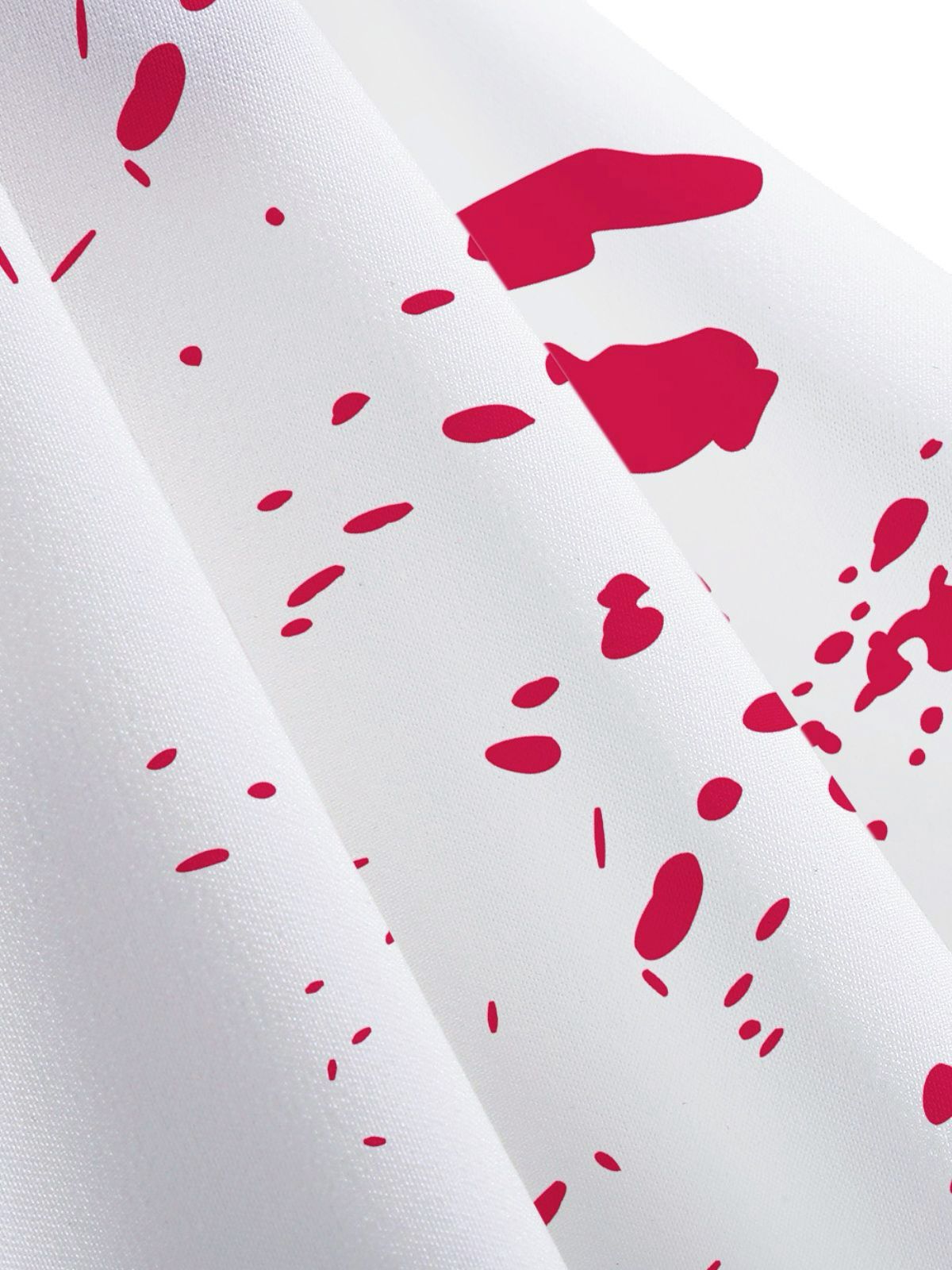 1950s Halloween Blood Splatter Graffiti Slip Dress