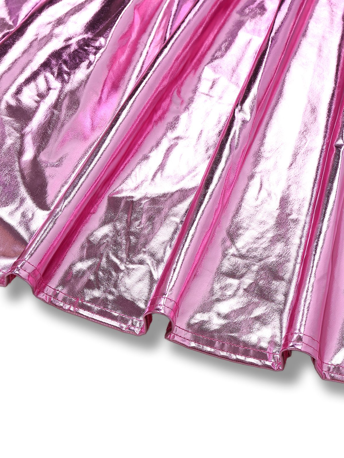 1980s Metallic Spaghetti Strap Party Dress