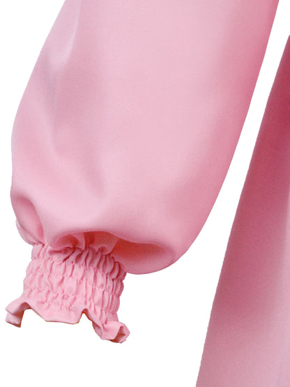 Pink 1980s Smocked Stranger Things Costume Eleven Dress