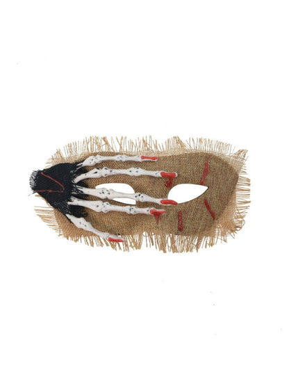 Vintage Skeleton Hand Bloodstain Eye Mask