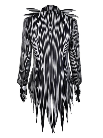 Black 1940s Jack Skellington Costume Suit