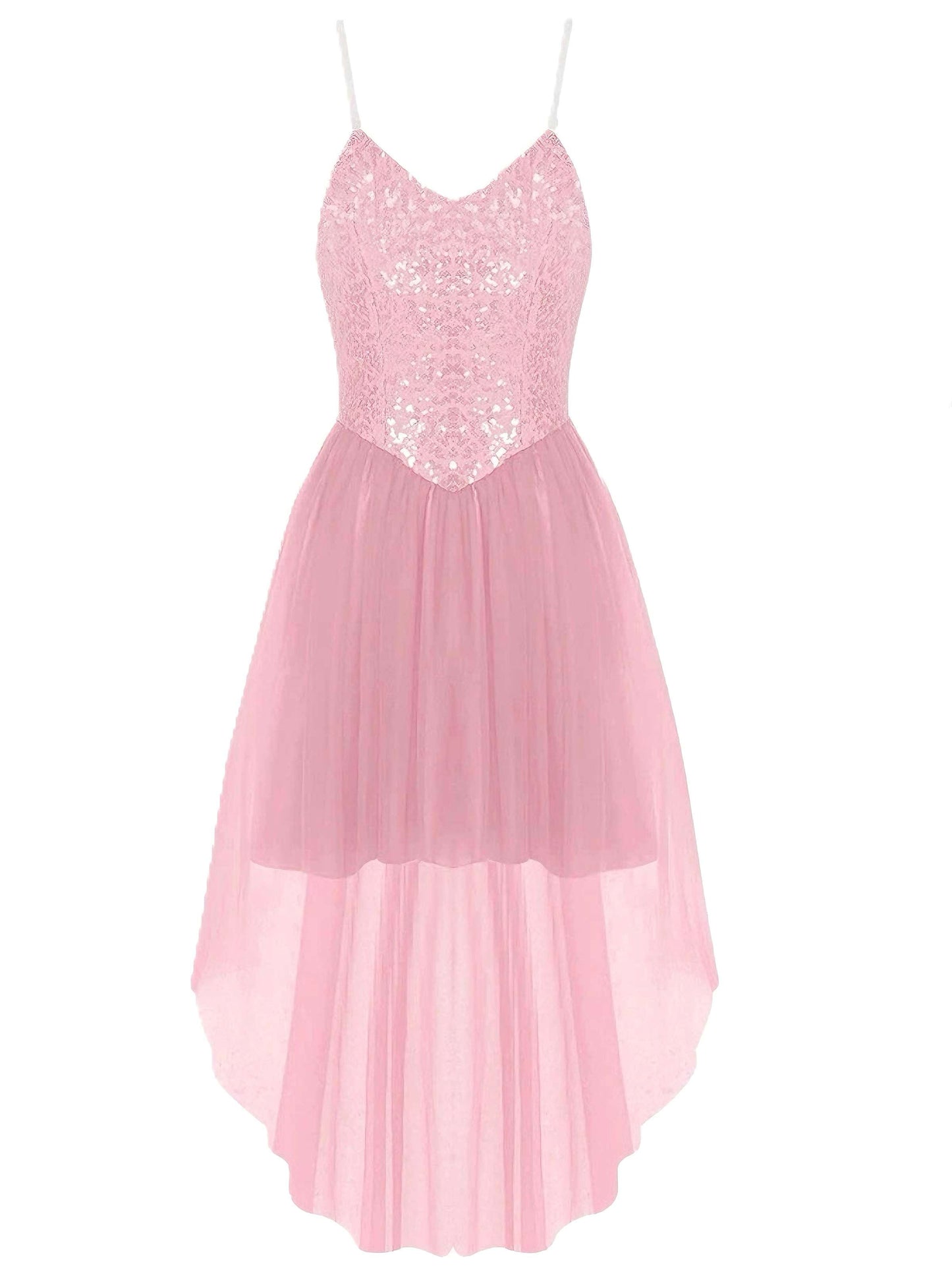 1970s Halloween Fairy Wings Sequin Tulle Costume Dress