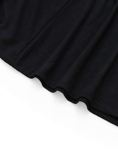 Black 1930s Lace Trimmed Halter Maxi Dress