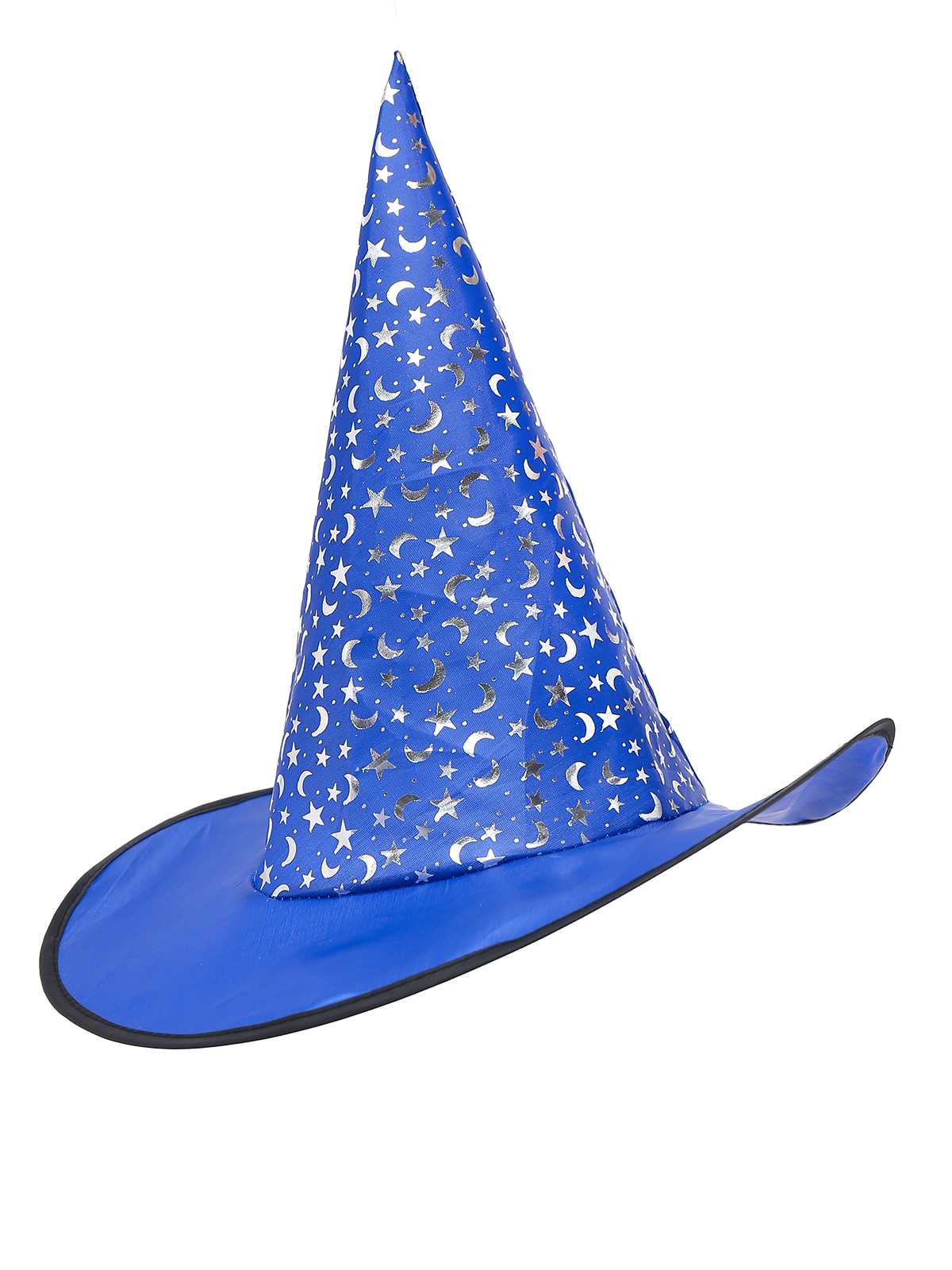 1970s Halloween Wizard Cosplay Slit Velvet Dress With Hat