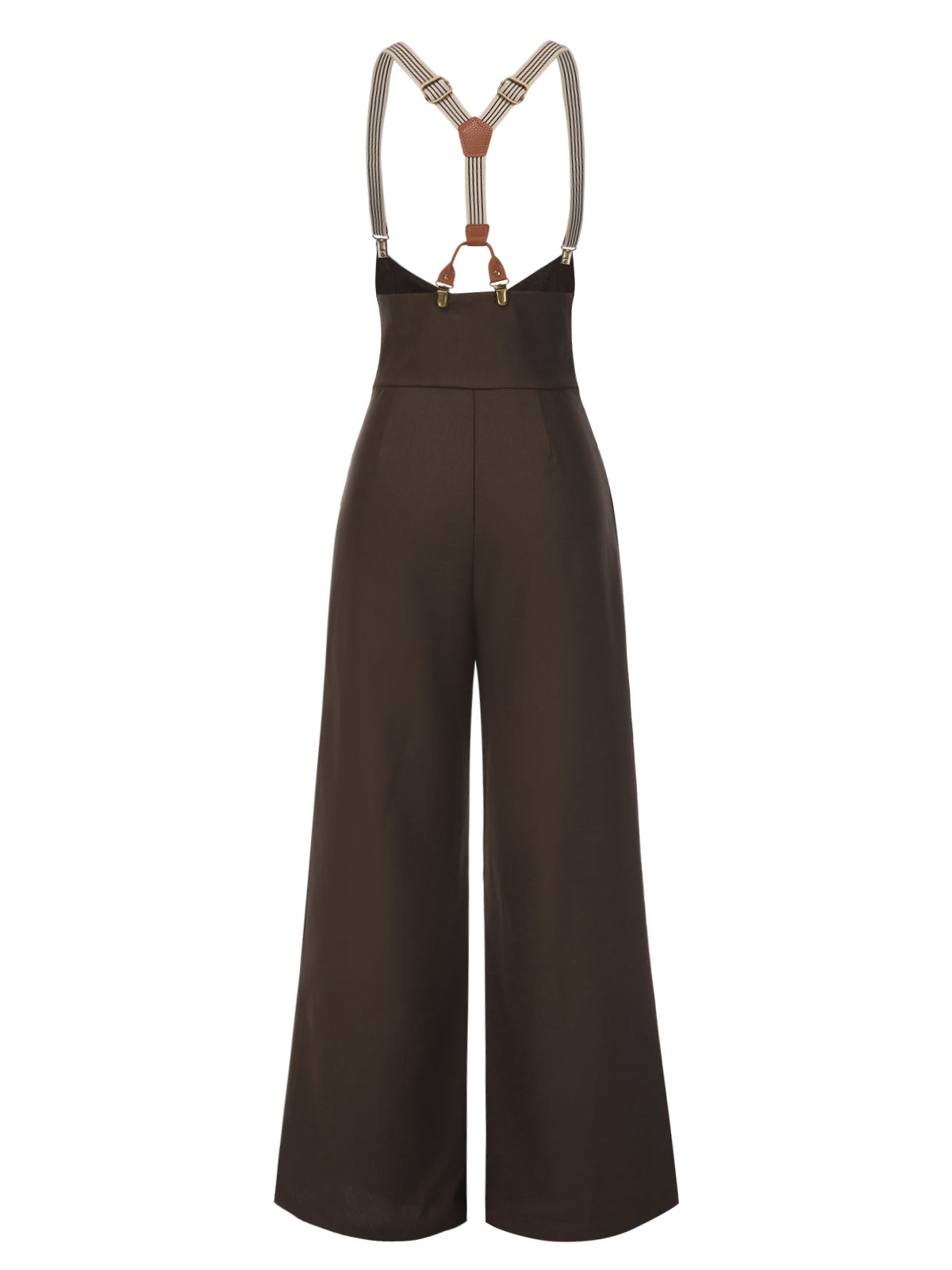 [Pre-Sale] Dark Blue 1950s Button Suspender Pants