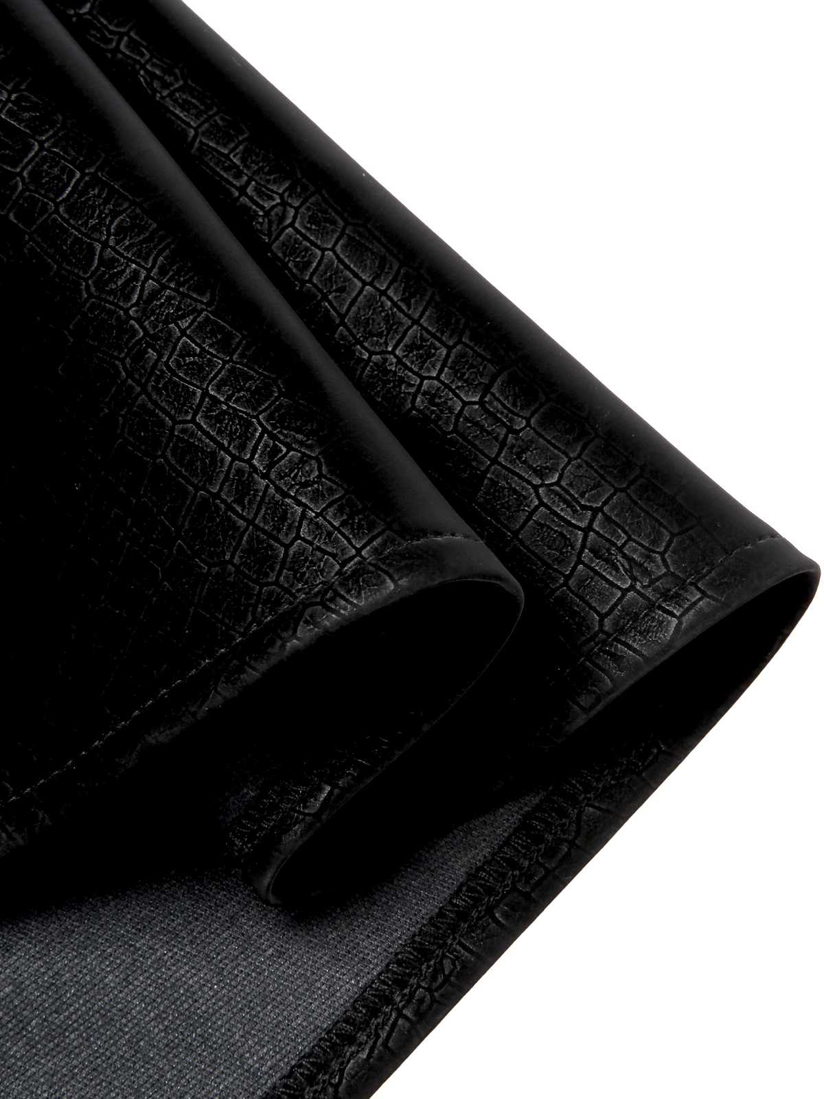 [Pre-Sale] Black 1950s Halloween Catwoman Leather Dress