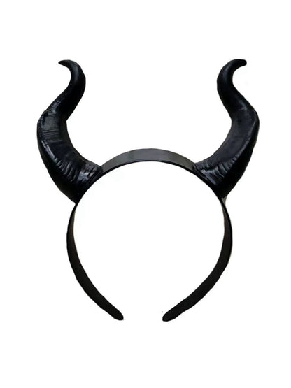 Halloween Gothic Witch Horns Cosplay Headband